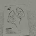 Linsoul KZ ZS10 Pro, 4BA+1DD 5 Driver in Ear Monitor, HiFi Wired Earbuds, Gaming Earbuds, Hybrid IEM Earphones with Stainless Steel Faceplate, Detachable Cable for Musician(Without Mic, Dark Black)