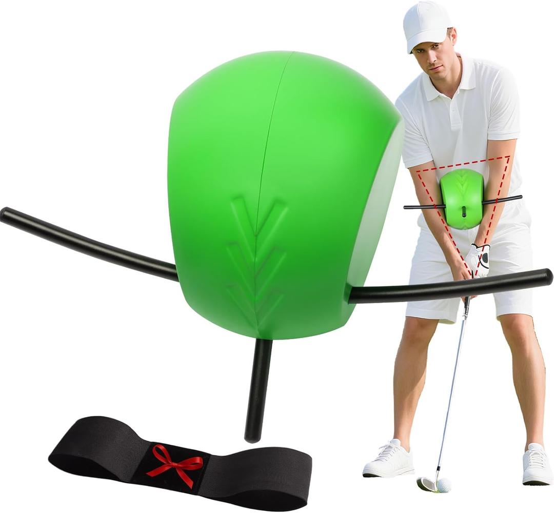The Connector Swing Golf Training Aids, Golf Swing Trainers for Posture Correction Practice, Paired with Golf Arm Band Training Aids, Effectively Adjust the Coordination Between Arms and Body