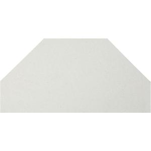 Weysat 1 Pcs 15.5" x 5/8" Thick Half Octagon Kiln Shelf Fires up to 2282f for Glass Fusing and Ceramics, Use in Most Kiln