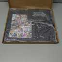 Flinelife USA Landmarks Travel Map, 13x11, Wooden USA Map Puzzle, Perfect For Couples and Families Gift