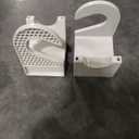 SUMMERBUDDY 2 Sets Upgrade Poolside Storage Basket, Above Ground Pool Storage Basket with Pool Cup Holder, For Steel Round or Oval Frame Above Ground Pools, Fits 3 Inch or Less Top Rail