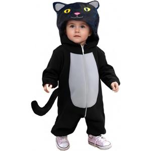 Black Cat Costume for Toddler Baby Boy Girl Halloween Costumes Clothes Toddler Cats Outfit 6-12 Month