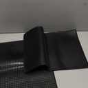 Tioncy 2 Pcs Bar Mat for Countertop 18 x 12 Inch Non Slip Rubber Mat Service Spill Cocktail Bartending Coffee Bar Mats for Hot Dishes Restaurants Barbershop Clippers Hot Pads, Black