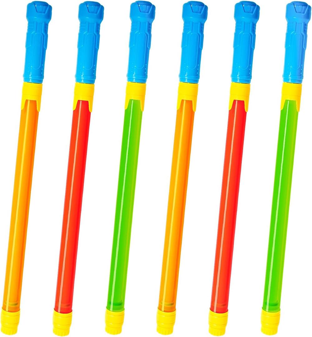 6 Pack Water Gun for Kids Adults, Pool Toys Squirt Gun for Kids Ages 3-5 4-8 8-12, Super Water Soaker Blaster for Party Favors Outdoor Backyard Summer Activities