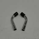 Medline Excel 2000 Wheelchair Rear Anti-Tip Devices - Safety Enhancing Wheelchair Accessories - Prevents Tipping for Secure Mobility - 1 Pair