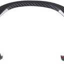 Dry Carbon Fiber Car Steering Wheel Cover Trim Compatible With Maserati Levante 2016-21 Ghibli 2014-21 Quattroporte 2013-21