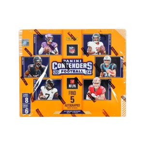 2024 Panini Contenders NFL Football Trading Cards Blaster Orange Box Sealed