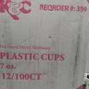 Clear Cups - 7 Oz - Plastic, Case Of 1200, 12 Packs X 100 - For Parties, Catering & Everyday Use, Small