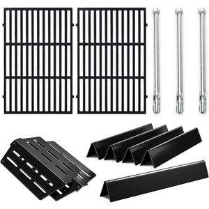 Genesis 7524 Grates 7620 7621 Flavorizer Bars 65505 Heat Deflectors 62752 Burner Replacement Parts for Weber Genesis Grill Parts 300 Series E-310 E-320 E-330 S-310 S320 S-330 EP-310 EP-320 EP-330