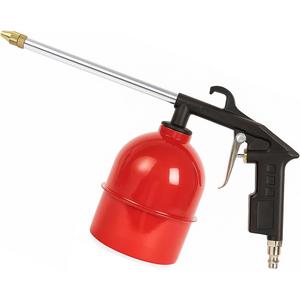 Air Blow Gun Pneumatic Engine Cleaning Gun with Watering Bottle, High-Pressure Air Sprayer Kit with Brass Nozzle, Vehicle Cleaning Degreaser Tool for Car Engine Compartment, Wheel (Straight&Bottle)