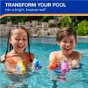 SwimWays Rainbow Reef Fish Toy, Kids Swimming Accessories & Water Toys, Learn to Swim Pool Toys for Kids Ages 5 & Up, Batteries Included, Guppie Goldberg