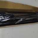 Shower Curtain Rod 31-76 Inch,7/8"Diameter Adjustable Spring Tension Curtain Rod No Drill,Matte Black Shower Tension Rod for Bathroom,Room Divider,Window,Anti-Rust Non-Slip 1-Pack