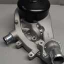 IRONTREE AW6009 Water Pump Kit with Metal Gasket & Thermostat for 07-20 Chevy Silverado 1500 Tahoe Avalanche Suburban, 07-17 GMC Sierra 1500 Yukon XL Savana, Cadillac Escalade, Hummer, 4.8L 5.3L 6.0L