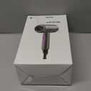 Slopehill Professional Ionic Hair Dryer, Powerful 1800W Fast Drying Low Noise Blow Dryer with 2 Concentrator Nozzle 1 Diffuser Attachments for Home Salon Travel (Agate Red)