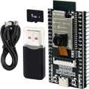 Freenove ESP32 CAM Dev Board Kit, Dual-core 32-bit 240 MHz Microcontroller, Onboard Camera WiFi+BT, Python C Code, Example Projects Tutorial