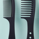 2pcs Hair Brushes for Women, Hair Comb for Women for Straight Long Thick Curly Natural Hair (Black) (Black)