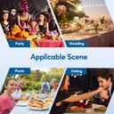 12Pcs Picnic Tablecloth Clips for Outdoor Tables - Stainless Steel Large Table Cloth Clip, Fits for 2.5 Thick Tables, Metal Clamps for Picnic Table Clips, Dining Table Cloth Holder