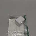 Amerock | Cabinet Knob | Clear/Satin Nickel | 1-3/8 inch (35 mm) Length | Glacio | 1 Pack | Drawer Knob | Cabinet Hardware