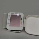 MMIZOO Wrist Blood Pressure Monitor Large LCD Display BP Machine Adjustable Cuff 5.31-7.68 inch Automatic 99x2 Sets Memory with Carrying Case for Home Use (W1681) (White)