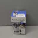 Hamilton Beach Fresh Grind Electric Coffee Grinder for Beans, Spices and More, Stainless Steel Blades, Removable Chamber, Makes up to 12 Cups, White