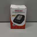 Sinocare Blood Pressure Monitor, Upper Arm BP Machine for Home, Adjustable Cuff 8.6"-16.5", One-Button Operation, Dual User Mode, Posture Detection & Irregular Heartbeat Alert, Black