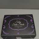 DECOLURE Satin Bed Sheets - 6 Piece Luxury Silky Full Size Bedding Set - Softer Than Silk, Wrinkle-Free with 15 Deep Pocket Fitted Sheet, Perfect for Hair & Skin, Gifts for Women (Red)