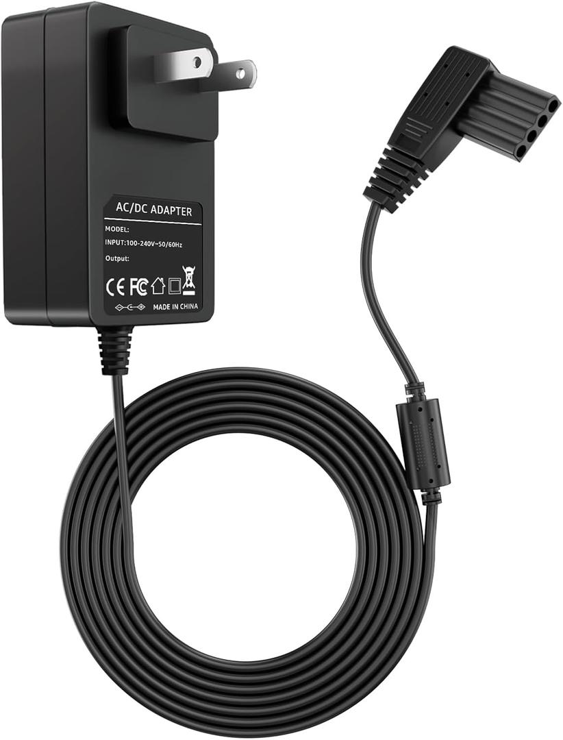 Sigely AC/DC Power Supply Adapter Compatible with Moog Zevex Enteralite Infinity Pump Power Cord Charger Cable