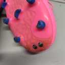 DREAM PAIRS Boys Girls Soccer Cleats Kids Football Shoes for Little/ Big Kid SDSO2307K, Size 1 Little Kid, Hot Pink/ RoyalBlue