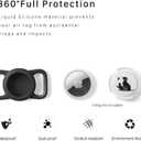 Compatible with Holder Airtag for Dog Collar with Apple Case Waterproof