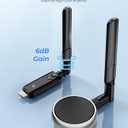 3 x Wireless HDMI Transmitter and Receiver,1148FT/350m 4K Decode 1080P Output Plug&Play 2.4G/5.8G Portable HDMI Wireless for Streaming Video and Audio to Monitor from Laptop/PC/TV Box/Projector1v2