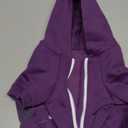 iChoue Pug Clothes Hoodies for Dogs Puppy French Bulldog Frenchie English Boston Terrier Bully Pitbull Sweatshirt Sweater Clothing Cold Weather Winter Coats - Dark Purple/Small (Small ( 5 - 15 lbs ))