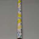 WRAPAHOLIC Lemon Wrapping Paper Roll - Mini Roll - 17 Inch x 33 Feet - Lemon and Leaves Design, Perfect for Birthday, Wedding, Bridal Shower