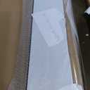 Herringbone 40 in. x 80 in. Dignity Blue Painted MDF Modern Bi-Fold Double Barn Door with Sliding Hardware Kit