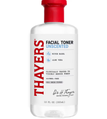 Thayers Witch Hazel With Aloe Vera Unscented - 12 Fl Oz