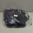 Men's Premium Wool Blend Double Breasted Long Pea Coat (X-Large, Navy Blue)