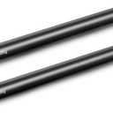SmallRig 12 Inches (30 cm) Aluminum Alloy 15mm Rod with M12 Female Thread, Pack of 2