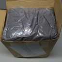 Newwiee 8Pcs Patio Cushion Covers Stretch Outdoor Cushion Cover Replacement for Patio Furniture Sofa Couch Slipcovers, Soft Flexibility Washable Furniture Protector(Waterproof Pure,Dark Gray)