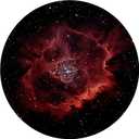 Orzorz Slide Discs Galaxy Night Light Plus Home Planetarium Projector (Work Star Projector Plus) (Rosette Nebula) (Colorful, rosette nebula)