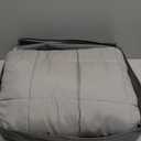 Weighted Blanket for Adults Queen Size 15 lbs, Soft Cooling Heavy Minky Blanket for Sleep, Washable Throw Blanket with Glass Beads, 60 x 80 Inches, Grey