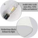 Luupyia 3-Lights Drum Ceiling Light Fixture 12.6 Inches, Vintage Unique Semi Flush Mount Ceiling Lighting with Fabric Drum Shade, Farmhouse Chandeliers for Bedroom, Hallway, Entry, Foyer E26 60W