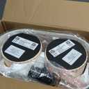 PoKat 20.75" Pink Ceramic Table Lamps Set of 2, Small Modern Bedroom Lamps for Girls Room, Bedside Lamps for Night Stands, Cute Lamps for Living Room Decor, Nightstands Desk Lamp, Light Pink