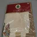 Spode - Tablecloth, Holiday Kitchen Accessories, Holiday Home Decor (Spode Christmas Tree Collection, 70" Round)