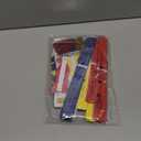 Colombia Decorations Colombia Flag Party Decorations Set Red Blue Yellow 12" 10" Tissue Flower Paper Pom Poms 8" Paper Fan Tassels Foil Curtain Backdrop Banner for Birthday Party Supply