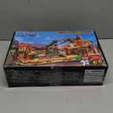 Western Roller Coaster Building Set, Rollercoaster Building Toy with Mine Train, Lifting Chain Drive, Carriage, 1270PCS Mining Coaster Model Playset Gift for Adults Teens Kids Boys Girls 10-12+