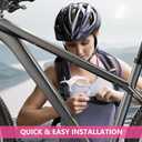 Bike Water Bottle Holder Bicycle Cage for Mountain Road MTB Gravel Adult Bikes Cycling Universal Carrier Rack 2 Pack Aluminum Alloy Ultralight Kettle Drink Accessories White Pink