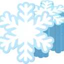 Fuutreo 360 Pcs Snowflake Cutouts Paper Bulk Winter Snowflakes Cutouts Name Tags Christmas Bulletin Board Decor with Glue Point Dots for School Classroom Winter Christmas Party Supplies