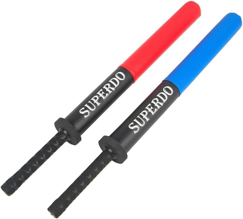Superdo Set of 2 Foam Sword for Kids Soft Toy Training Equipment 27.5-Inch Overall