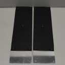Gutter Noise Dampener- 2 Pcs3.54 X 11.81in Insert Adjustable Downspout Drip Silencer for Outdoor Sound Reducer.