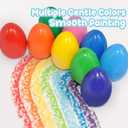 9 Color Egg Shaped Crayons,Plam Grip Washable Paint,for Fotoddlers, Kids,Children