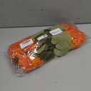 6 Bundles Silk Geraniums Artificial Flowers for Outdoors, UV Resistant Faux Plants Realistic for Garden Patio Porch Window Box Home Indoor Outdoor Decor (6, Orange-red)